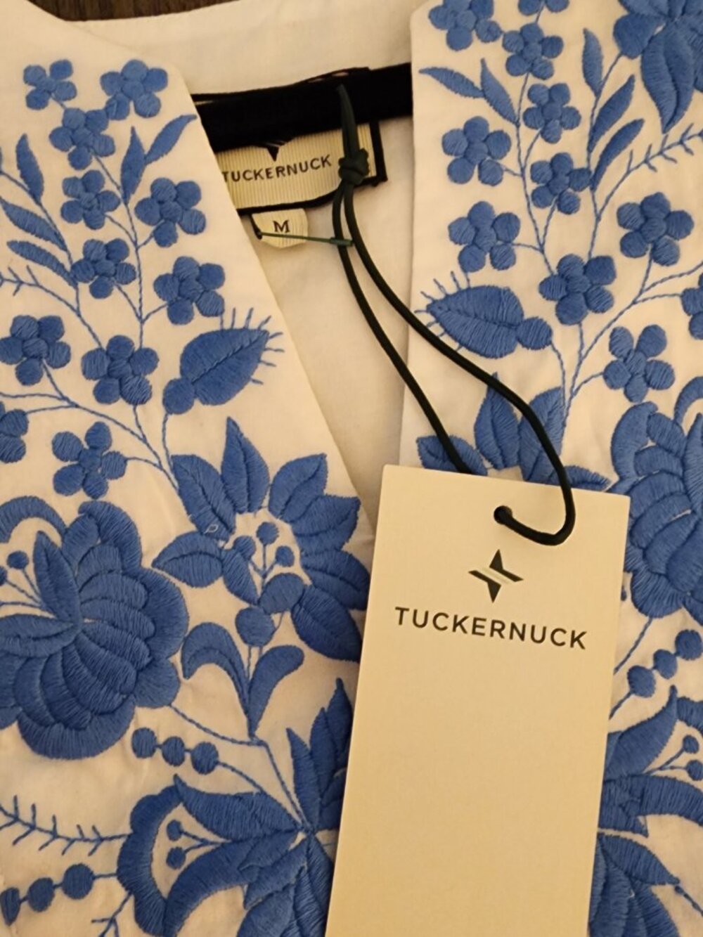 Tuckernuck White Cyprus Maxi Dress Med Coastal Resort Vacation NWT - Picture 6 of 11